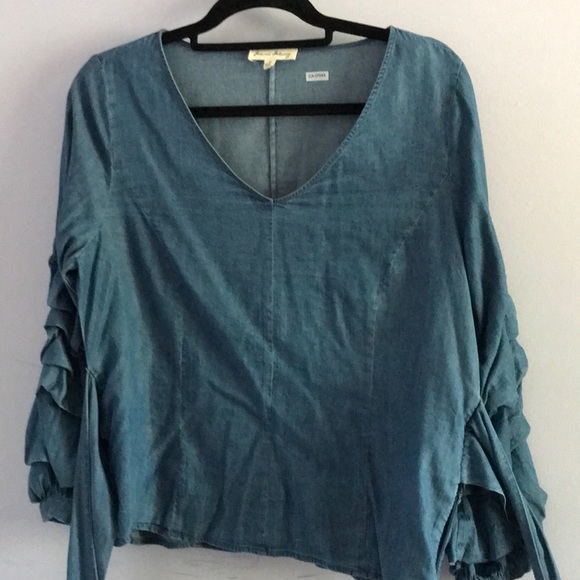 Denim blouse - Picture 3 of 3